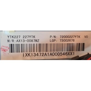 KOGAN KALED473DSMTZA SCREEN PANEL AX13-0087MZ 72000227YTK